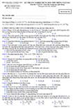 Đề thi tốt nghiệp THPT môn Vật Lí hệ Phổ thông 2012 - Mã đề 512