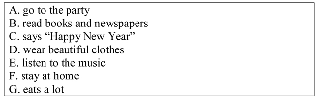 Đề thi học kì 1 môn Tiếng Anh lớp 7 Đề kiểm tra học kì 1 môn Tiếng Anh lớp 7
