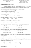Đề kiểm tra học kì II lớp 7 môn Toán - Sở Giáo dục và Đào tạo Hưng Yên