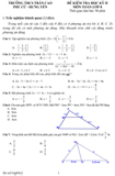 Đề kiểm tra học kì II lớp 8 môn Toán - THCS Trần Cao, Hưng Yên