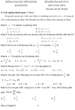 Đề kiểm tra học kì II lớp 8 môn Toán - Phòng Giáo dục Diên Khánh, Khánh Hòa