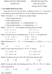 Đề kiểm tra học kì II lớp 9 môn Toán - Phòng Giáo dục Diên Khánh, Khánh Hòa (Đề 7)