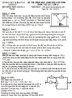 Đề thi chọn học sinh giỏi tỉnh Long An môn Vật lý lớp 12 - Vòng 1, bảng A (có đáp án)