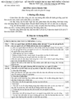 Bản hướng dẫn chấm thi tốt nghiệp THPT môn Ngữ văn hệ Phổ thông năm 2012