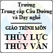 Giáo trình Thủy lực thủy văn
