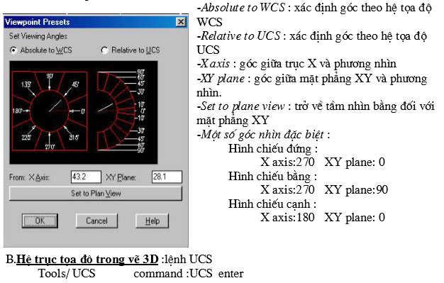 Gi&aacute;o tr&igrave;nh Autocad 3D