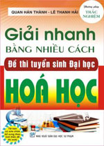 Bài tập vận dụng 8 phương pháp giải nhanh hóa học