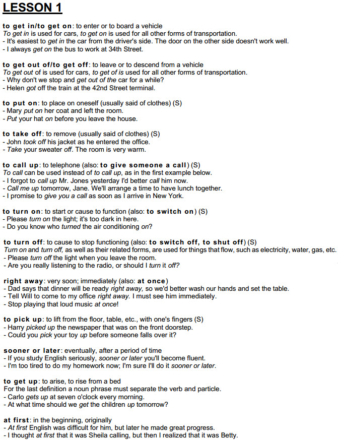 Học Tiếng Anh qua Idioms Tr&igrave;nh độ Elementary