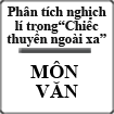 Phân tích nghịch lý trong Chiếc thuyền ngoài xa của Nguyễn Minh Châu