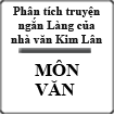Phân tích truyện ngắn Làng của nhà văn Kim Lân