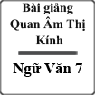 Bài giảng Quan Âm Thị Kính