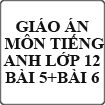 Giáo án Tiếng Anh lớp 12
