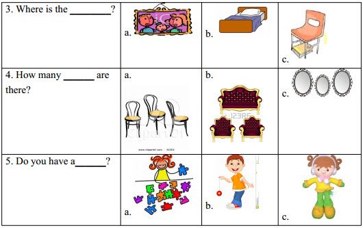 Đề thi giữa học kỳ 2 môn Tiếng Anh lớp 3 năm 2015