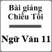 Bài giảng bài thơ Chiều tối Ngữ văn 11
