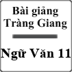 Bài giảng bài thơ Tràng giang Ngữ văn 11