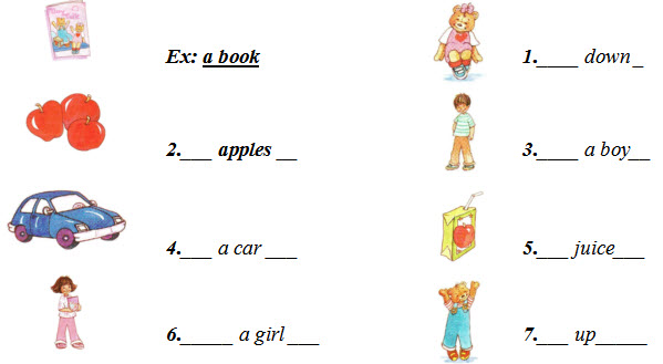 Đề thi học kì 2 môn Tiếng Anh lớp 1