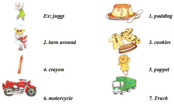 Đề thi học kì 2 môn Tiếng Anh lớp 1