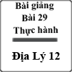 Bài giảng Thực hành vẽ biểu đồ, nhận xét và giải thích sự chuyển dịch cơ cấu công nghiệp