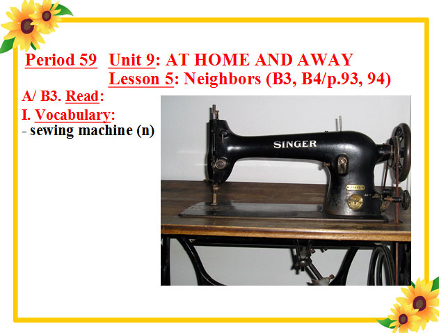 B&agrave;i giảng Tiếng Anh 7 