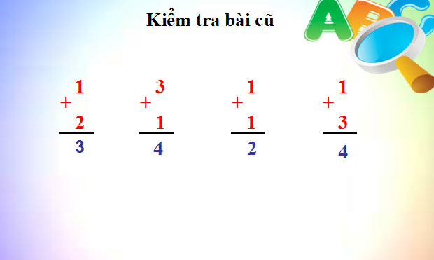 Bài giảng Phép cộng trong phạm vi 5 Bài giảng Toán 1