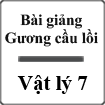 Bài giảng Gương cầu lồi Vật lý 7