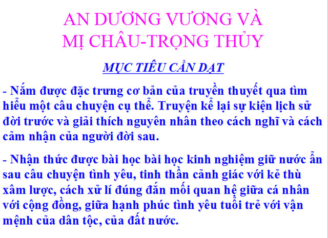 Bài giảng Ngữ văn 10