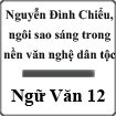 Bài giảng Nguyễn Đình Chiểu, ngôi sao sáng trong nền văn nghệ dân tộc Ngữ văn 12