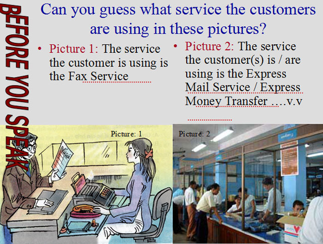 Bài giảng Tiếng Anh 11 unit 9 - Speaking Bài giảng Tiếng Anh 11 unit 9