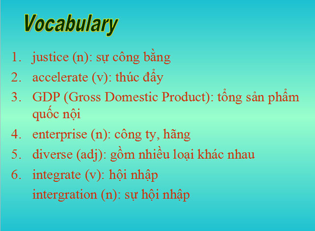  Bài giảng Tiếng Anh 12