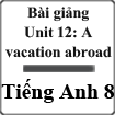 Bài giảng Tiếng Anh 8 unit 12 - Writing