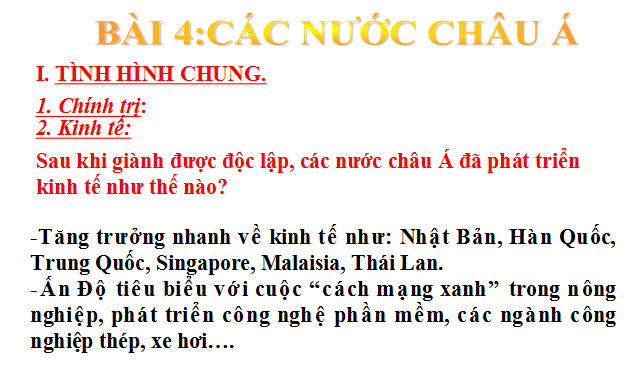 B&agrave;i giảng điện tử Lịch sử 9