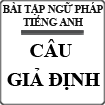 Bài tập về câu giả định trong Tiếng Anh