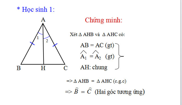 Tam gi&aacute;c c&acirc;n H&igrave;nh học 7 