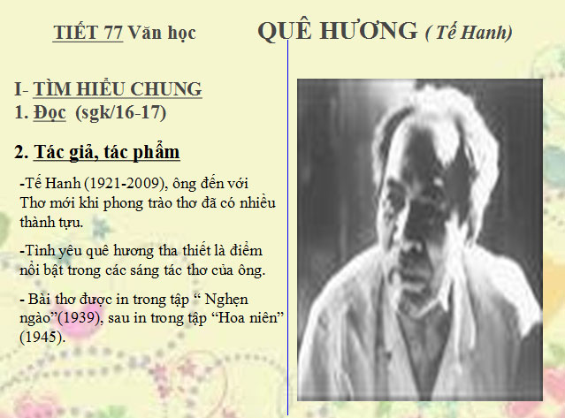  B&agrave;i giảng Ngữ văn 8