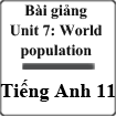 Bài giảng Tiếng Anh 11 unit 7 (Listening)