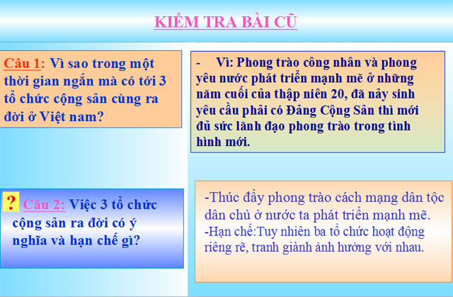 B&agrave;i giảng Lịch sử 9