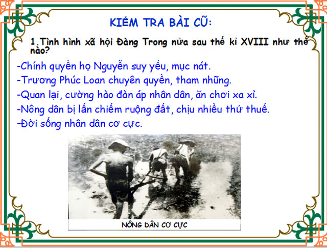 B&agrave;i giảng Lịch sử 7