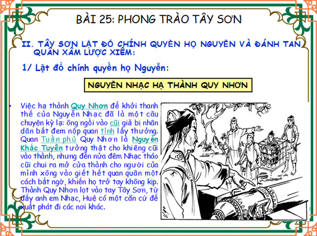  Phong tr&agrave;o T&acirc;y Sơn 