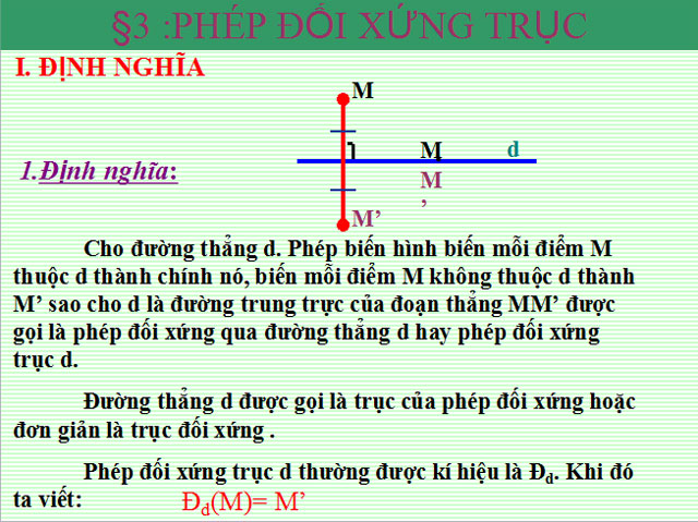 B&agrave;i giảng H&igrave;nh học 11