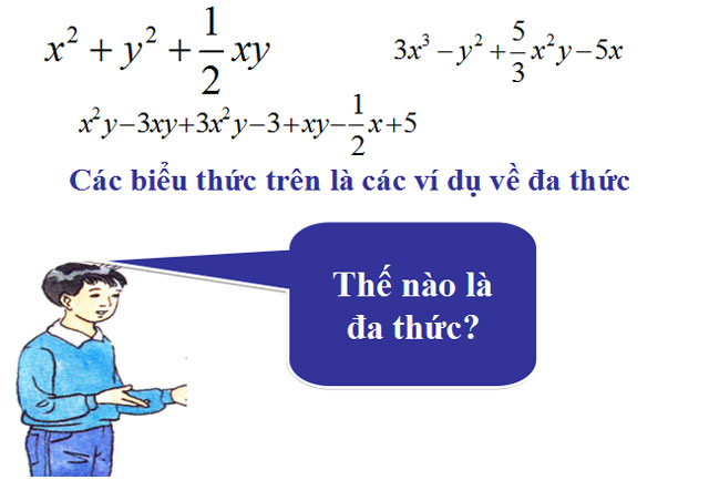 Bài giảng Đa thức Đại số 7 Bài giảng Đại số 7