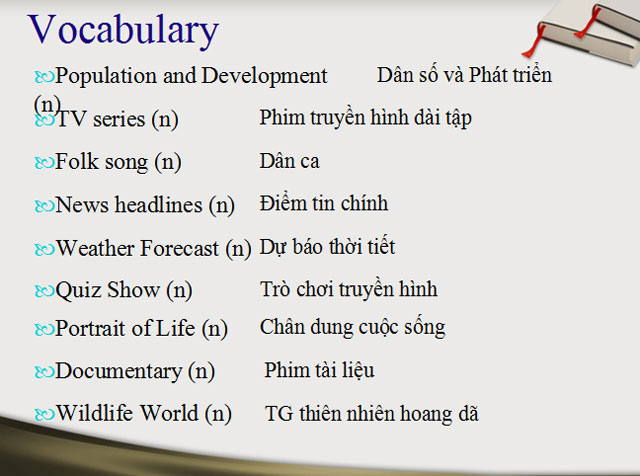 Bài giảng Tiếng Anh 10 unit 7 (Reading) unit 7 The mass media