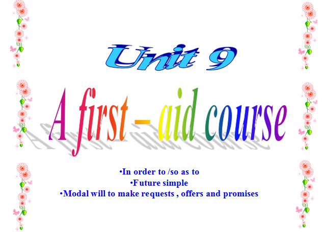 Bài giảng Tiếng Anh 8 unit 9 Tiếng Anh 8 unit 9