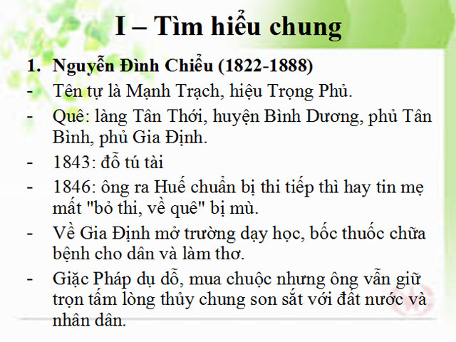 Bài giảng Ngữ văn 11