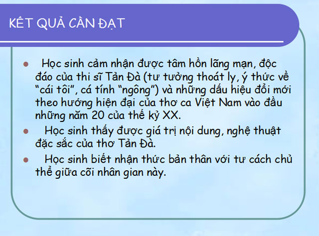 Bài giảng Ngữ văn 11