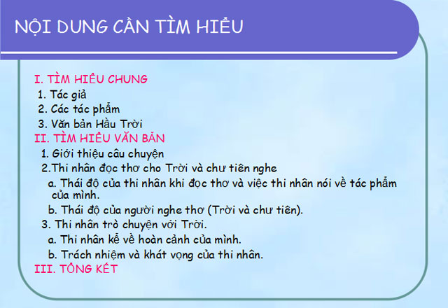  Hầu trời
