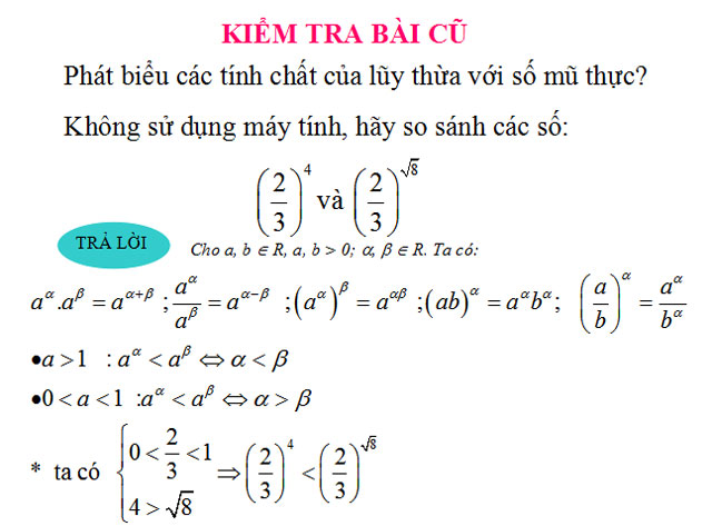 Bài giảng Toán 12