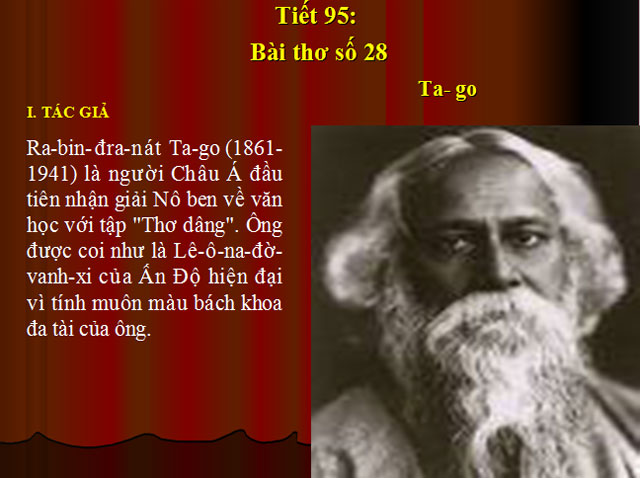 B&agrave;i giảng Ngữ văn 11