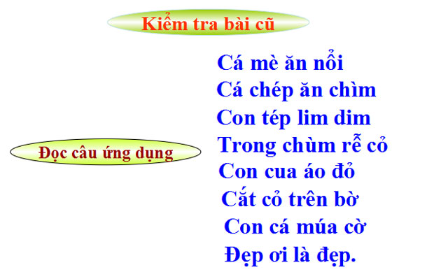 Bài giảng Tiếng Việt 1 bài 91 Bài giảng Tiếng Việt 1