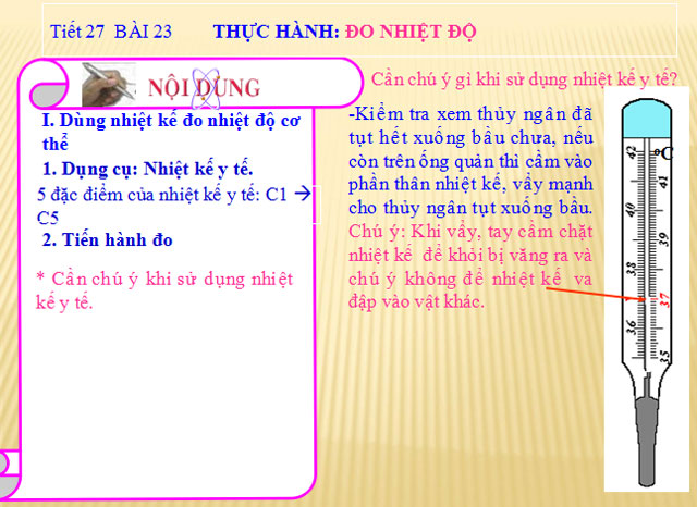 Bài giảng Vật lý 6 bài 23 Vật lý 6 bài 23
