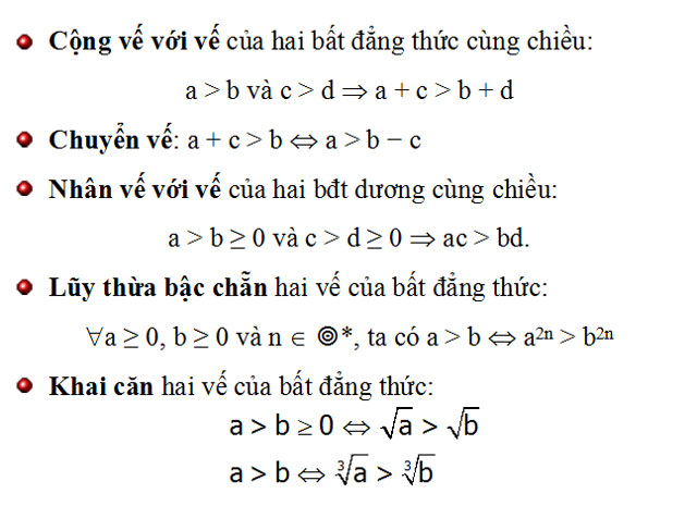 Bài giảng Đại số 10